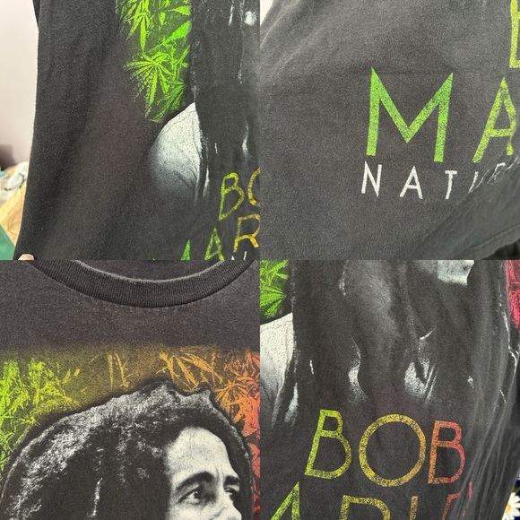 Zion Rootswear Bob Marley 2009 Allover Graphic Tshirt Size 2X - "Joey" - Picture 7 of 16